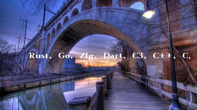 Rust、Go、Zig、Dart、C3、C++、C，仓颉、moonbit、凹语言哪个语言更有未来？